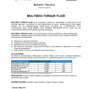 Aceite para Transmisiones Servoasistidas Torquefluid